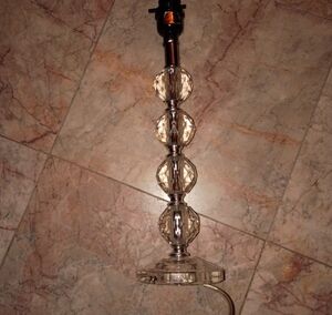 Stunning Four Ball Crystal - Like Lamp